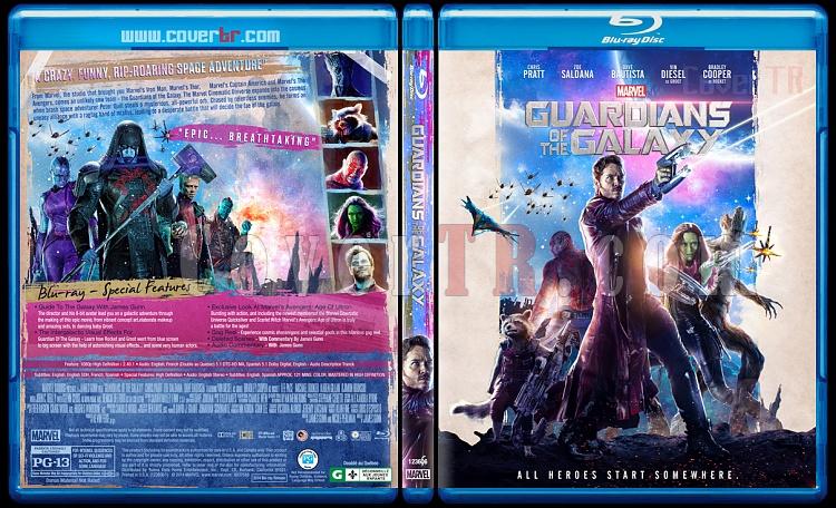 Guardians of the Galaxy - Custom Bluray Cover - English [2014]-preview-1jpg