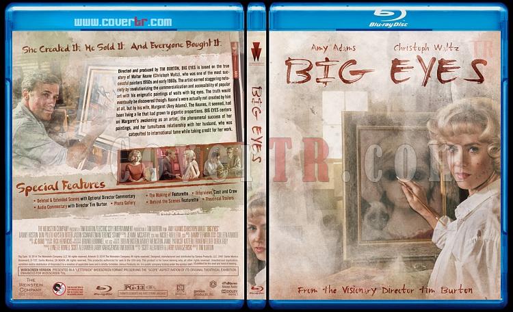 Big Eyes - Custom Bluray Cover - English [2014]-preview-2jpg