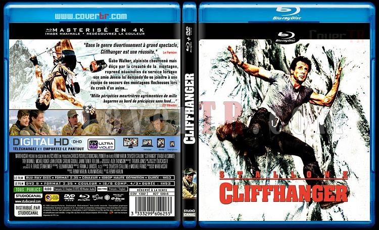 Cliffhanger - Custom Bluray Cover - French [1993]-blu-ray-1-disc-flat-3173x1762-11mmjpg