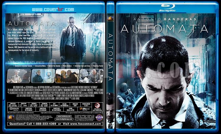 Automata - Custom Bluray Cover - English [2014]-blu-ray-1-disc-flat-3173x1762-11mmjpg