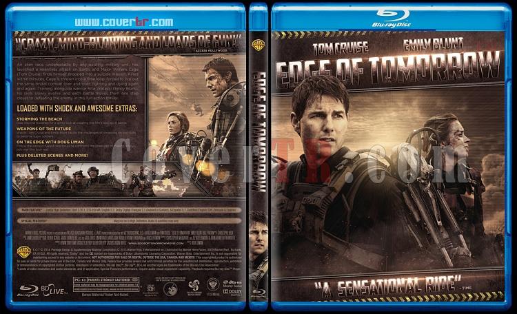 Edge Of Tomorrow - Custom Bluray Cover - English [2014]-prev-2jpg