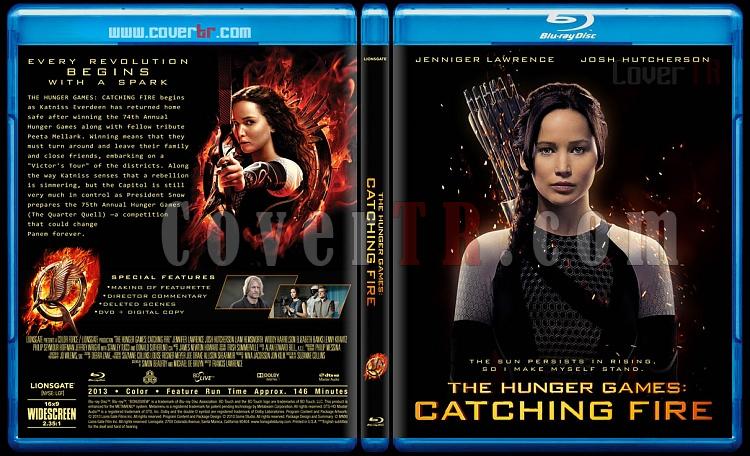 The Hunger Games: Catching Fire - Custom Bluray Cover - English [2013]-hunger-games-catching-fire-v1jpg