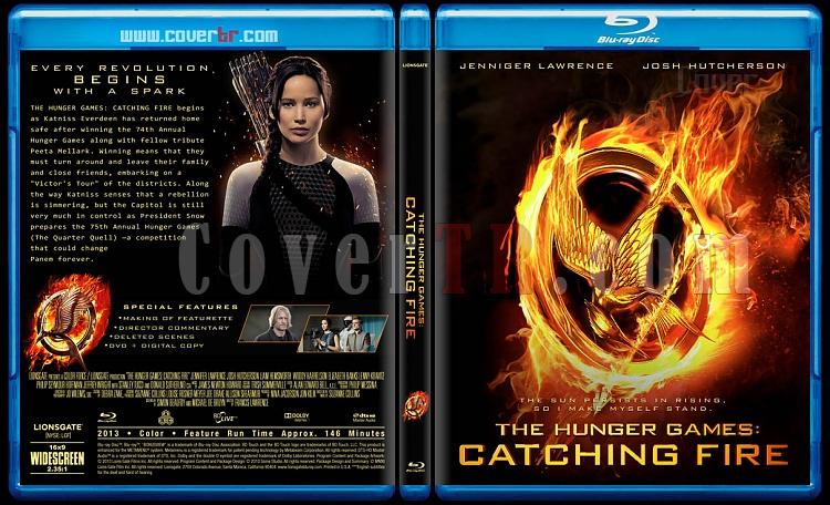 The Hunger Games: Catching Fire - Custom Bluray Cover - English [2013]-hunger-games-catching-fire-v3jpg