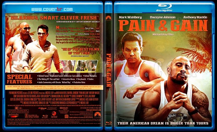 Pain and Gain - Custom Bluray Cover - English [2013]-pain-gainjpg