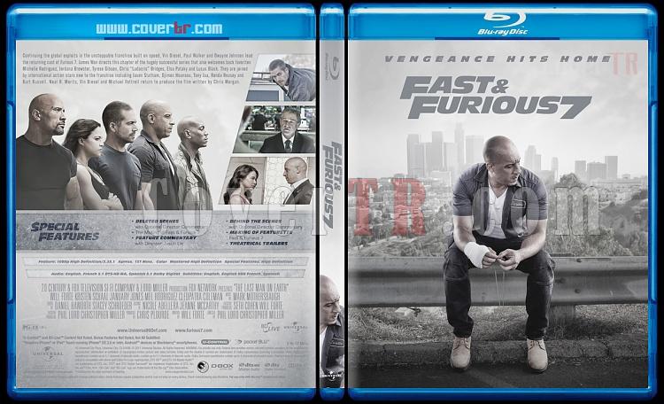 Furious 7 - Custom Bluray Cover - English [2015]-2jpg