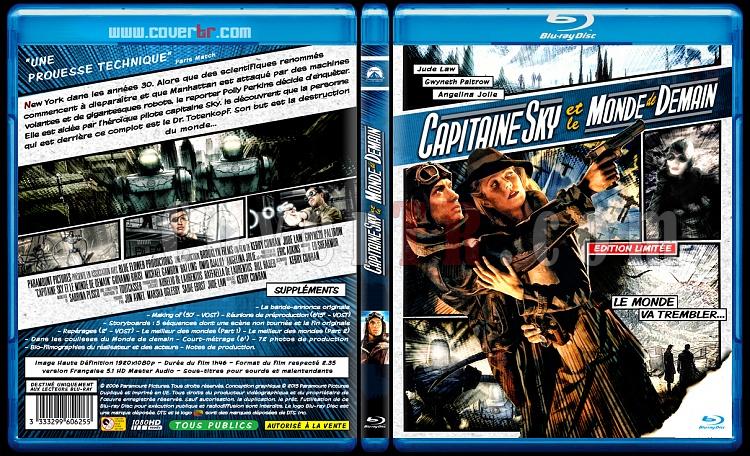 Sky Captain and the World of Tomorrow - Custom Bluray Cover - French [2004]-capitainjpg