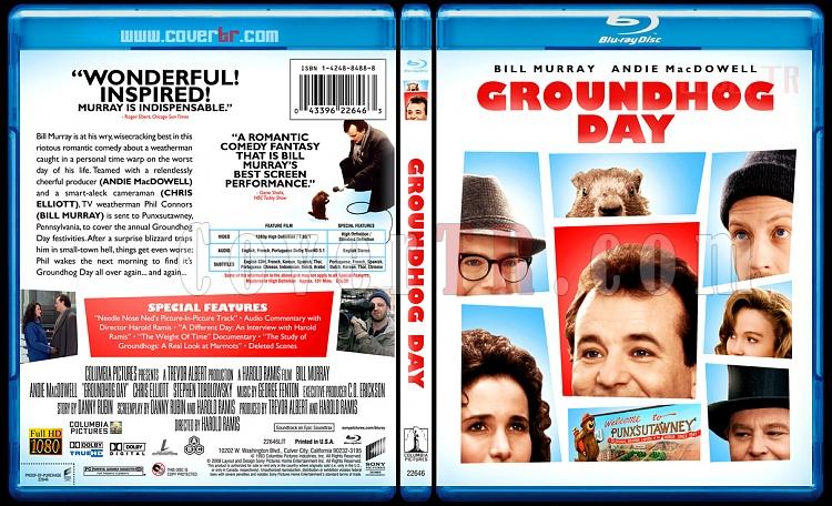 Groundhog Day - Custom Bluray Cover - English [1993]-groundhogdayjpg