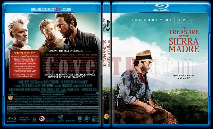 The Treasure of the Sierra Madre - Custom Bluray Cover - English [1948]-sierramadre1blubunnydojojpg