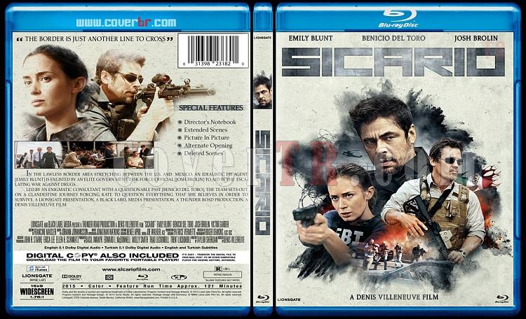 Sicario - Custom Bluray Cover - English [2015]-sicario-bluray-coverjpg