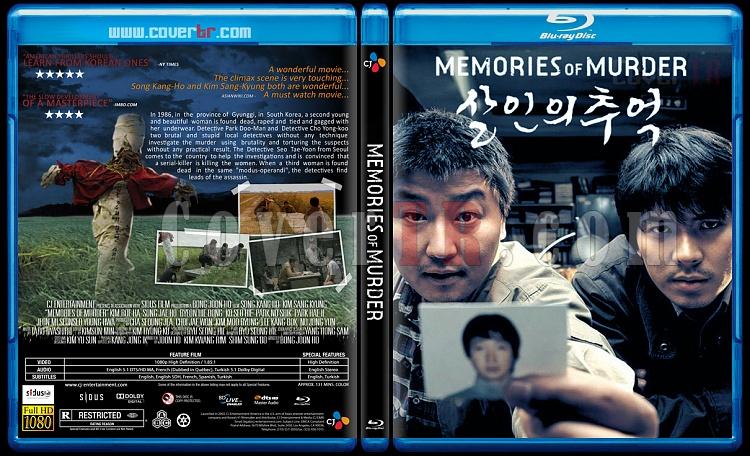 Memories of Murder (Cinayet Günlüğü) - Custom Bluray Cover - English [2003]-memoriesjpg