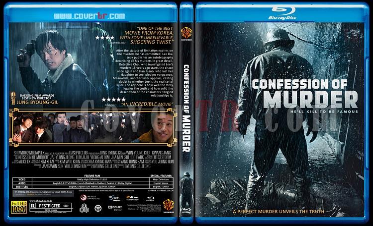 Confession of Murder (Ben Bir Katilim) - Custom Bluray Cover - English [2012]-murderjpg