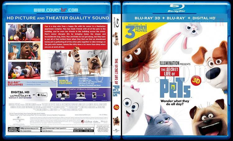 The Secret Life of Pets 3D (Evcil Hayvanlarn Gizli Yaam 3D) - Custom Bluray Cover - English [2016]-blu-ray-1-disc-flat-3173x1762-11mmjpg