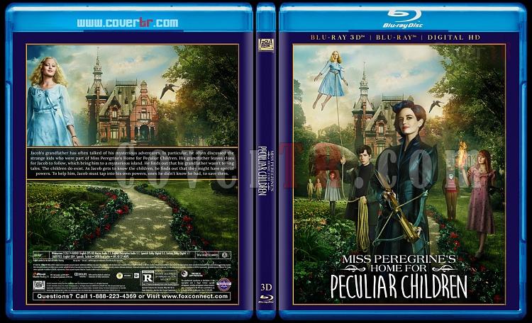 Miss Peregrine's Home for Peculiar Children 3D - Custom Bluray Cover - English [2016]-blu-ray-1-disc-flat-3173x1762-11mmjpg