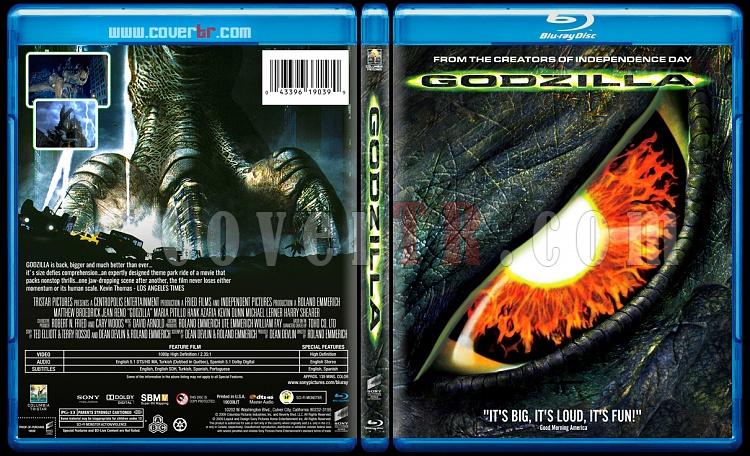 Godzilla - Custom Bluray Cover - English [1998]-blu-ray-1-disc-flat-3173x1762-11mmjpg