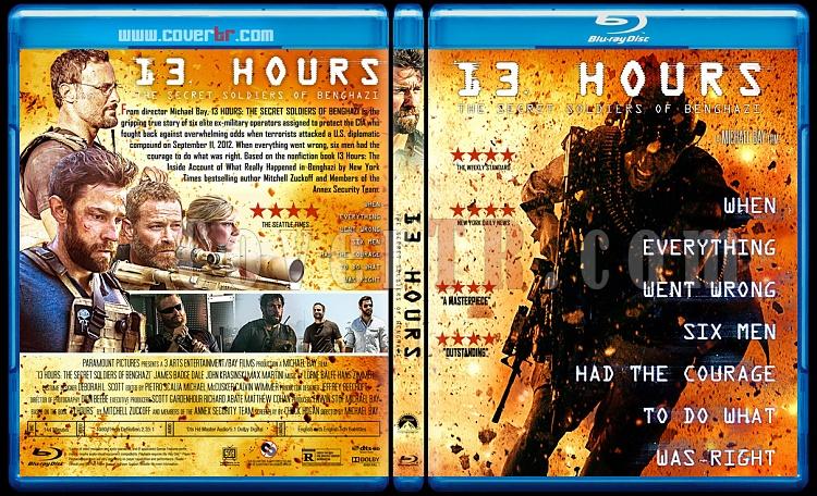 13 Hours: The Secret Soldiers of Benghazi - Custom Bluray Cover - English [2016]-preview2jpg