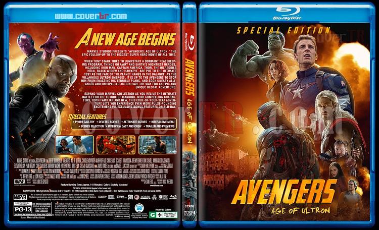 Avengers: Age of Ultron - Custom Bluray Cover - English [2016]-2jpg