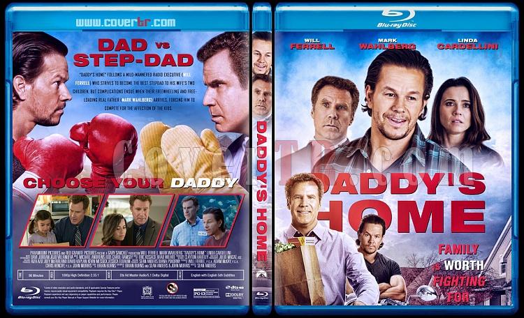 Daddy's Home - Custom Bluray Cover - English [2015]-3jpg