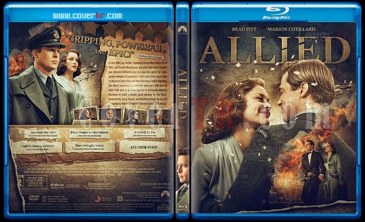 Allied - Custom Bluray Cover - English [2016]-1jpg