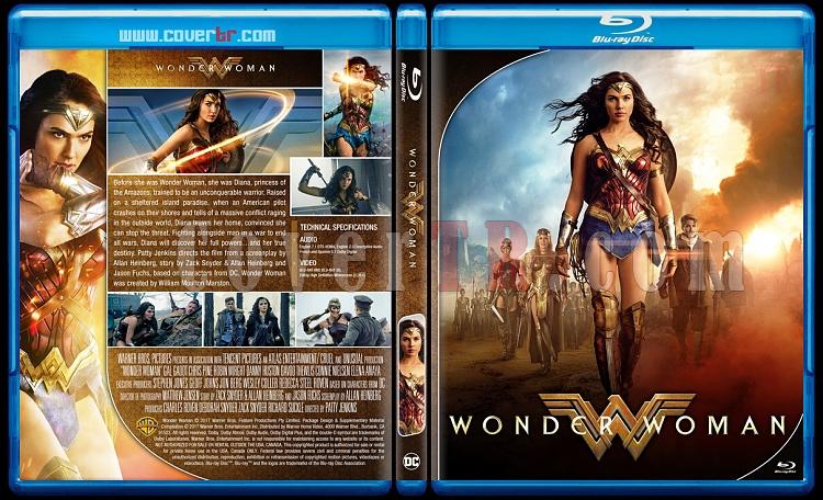 Wonder Woman - Custom Bluray Cover - English [2017]-1jpg