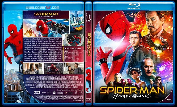 Spiderman Homecoming (rmcek-Adam: Eve Dn) - Custom Bluray Cover - English [2017]-2jpg