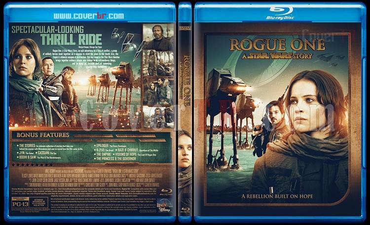 Rogue One: A Star Wars Story - Custom Bluray Cover - English [2016]-preview1jpg