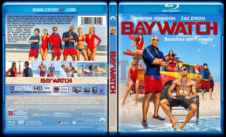 Baywatch (Sahil Gvenlik) - Custom Bluray Cover - English [2017]-2jpg