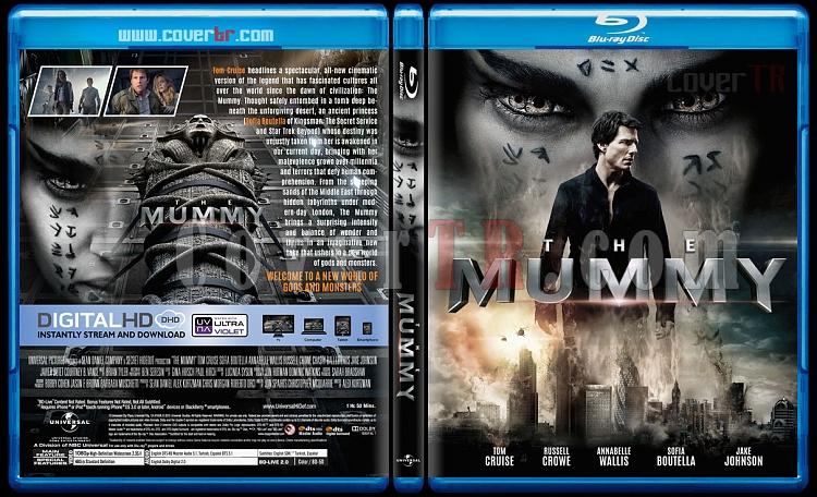 The Mummy (Mumya) - Custom Bluray Cover - English [2017]-3jpg