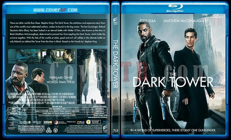 The Dark Tower (Kara Kule) - Custom Bluray Cover - English [2017]-1jpg