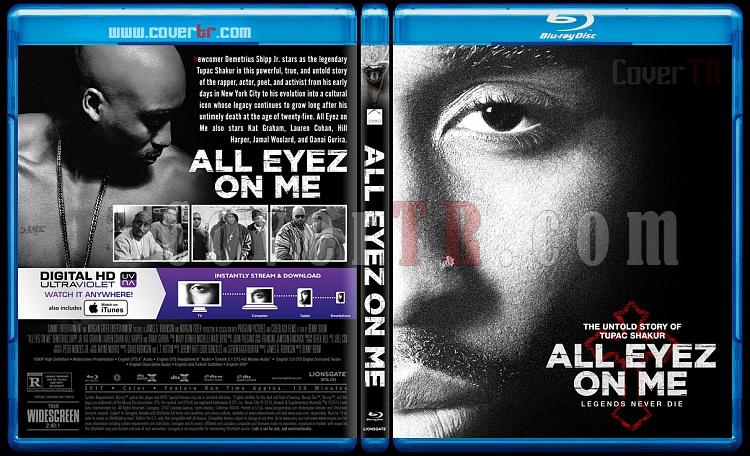 All Eyez on Me - Custom Bluray Cover - English [2017]-3jpg