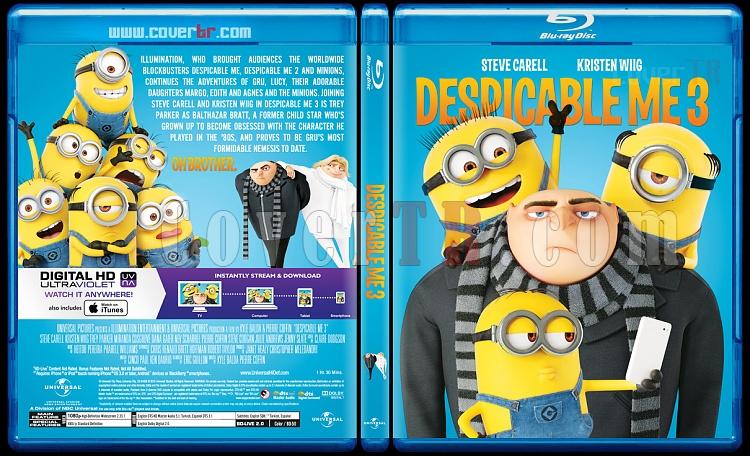 Despicable Me 3 (lgn Hrsz 3) - Custom Bluray Cover - English [2017]-1jpg