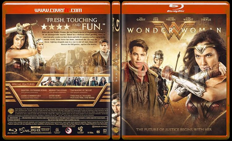 Wonder Woman - Custom Bluray Cover - English [2017]-1jpg