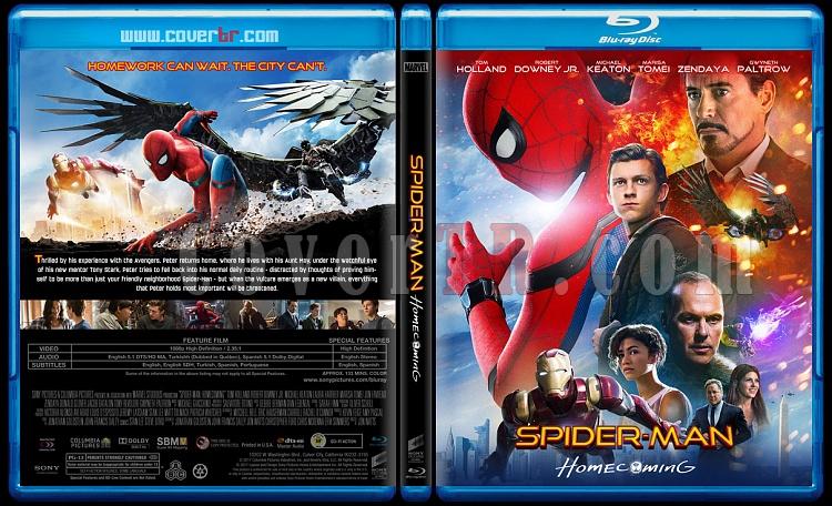 Spider-Man: Homecoming (rmcek-Adam: Eve Dn) - Custom Bluray Cover - English [2017]-1jpg