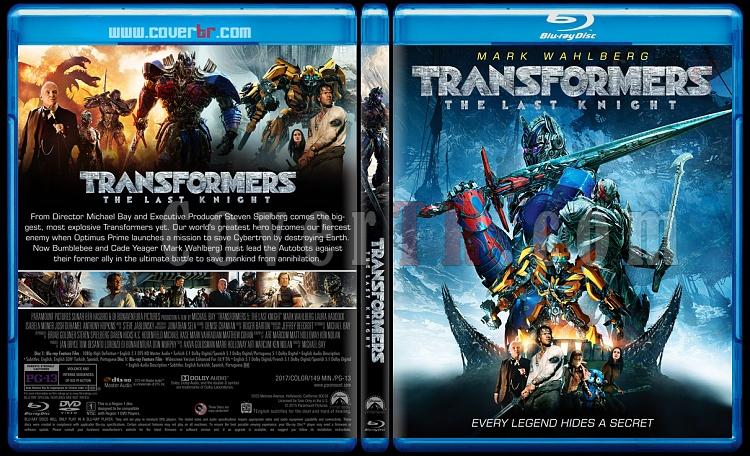 Transformers: The Last Knight (Transformers 5: Son valye) - Custom Bluray Cover - English [2017]-2jpg