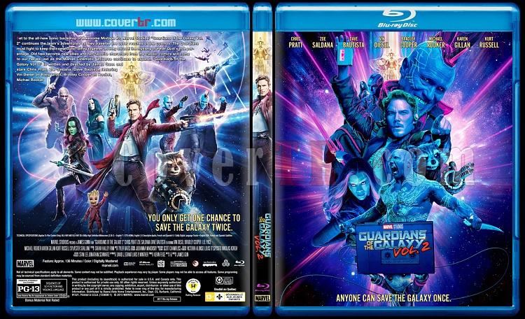 Guardians of the Galaxy Vol. 2 (Galaksinin Koruyucular 2) - Custom Bluray Cover - English [2017]-3jpg