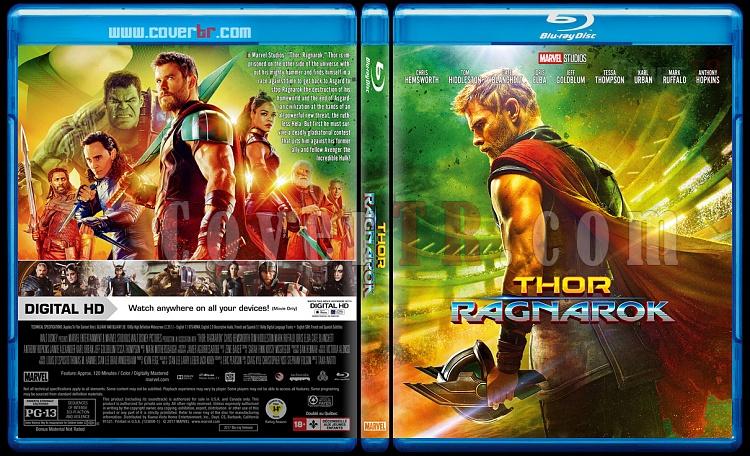 Thor 3: Ragnarok - Custom Bluray Cover - English [2017]-0jpg