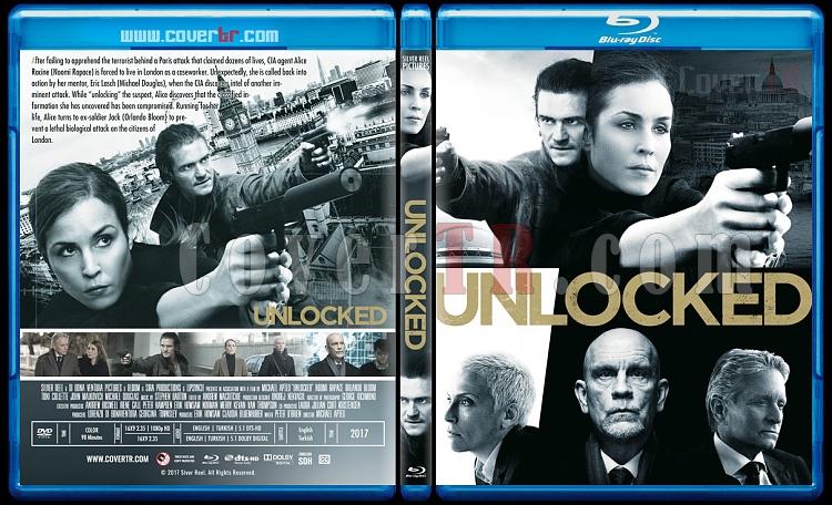 Unlocked (Gizli Kod) - Custom Bluray Cover - English [2017]-2jpg