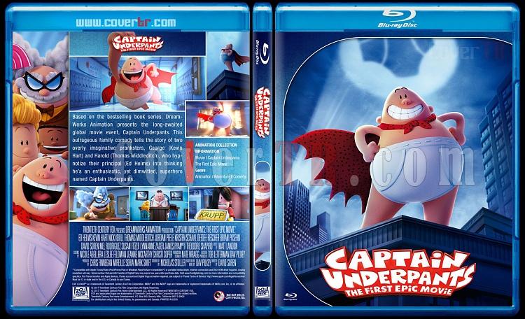 Captain Underpants: The First Epic Movie - Custom Bluray Cover - English [2017]-1jpg