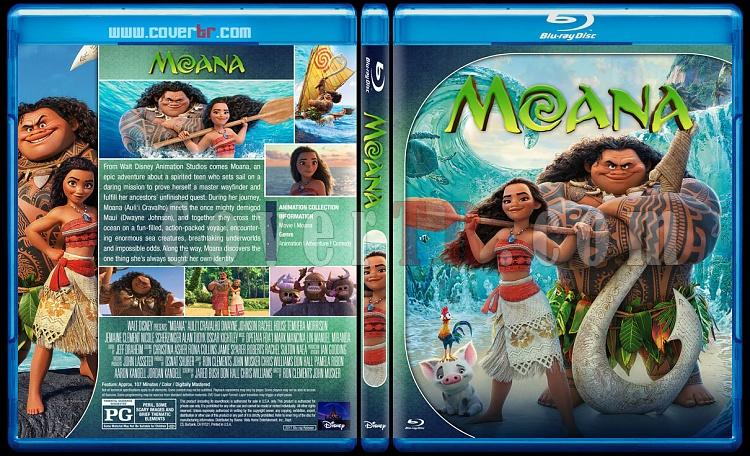 Moana - Custom Bluray Cover - English [2016]-3jpg