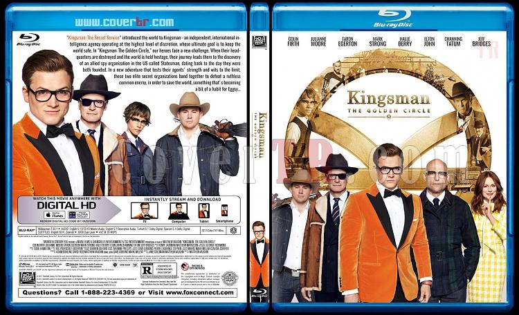 Kingsman: The Golden Circle (Kingsman: Altn ember) - Custom Bluray Cover - English [2017]-2jpg