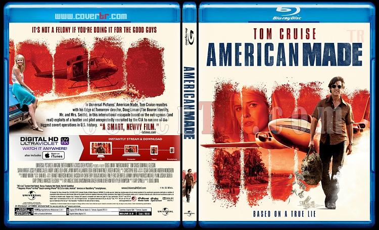 American Made (Barry Seal: Kaak) - Custom Bluray Cover - English [2017]-1jpg