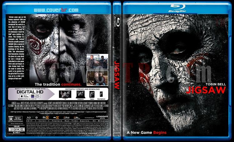 Jigsaw (Testere: Jigsaw Efsanesi) - Custom Bluray Cover - English [2017]-1jpg