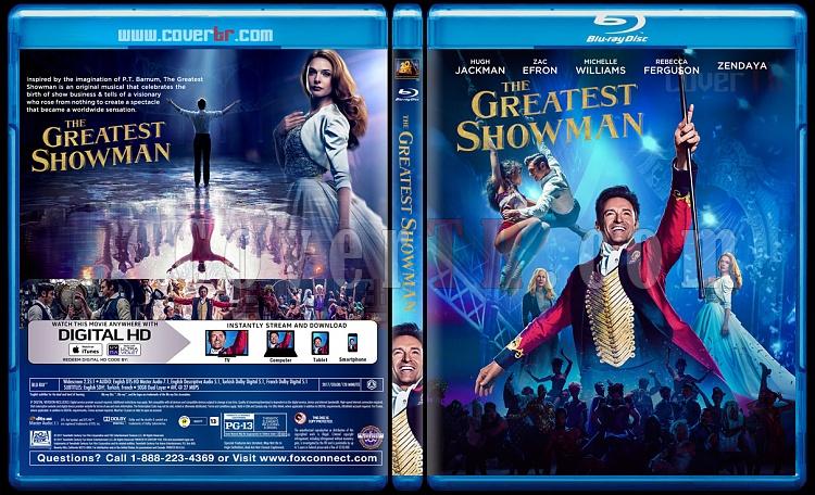 The Greatest Showman (Muhteem Showman) - Custom Bluray Cover - English [2017]-1jpg