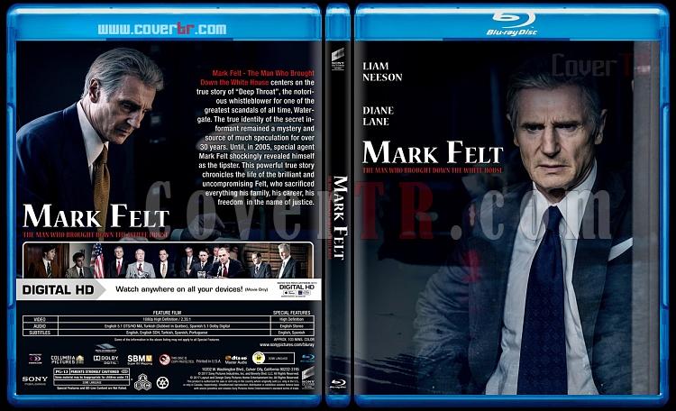 Mark Felt: The Man Who Brought Down the White House (Mark Felt: Beyaz Saray'a Ykm Getiren Adam) - Custom Bluray Cover - English [2017]-1jpg