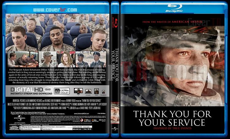 Thank You for Your Service - Custom Bluray Cover - English [2017]-1jpg