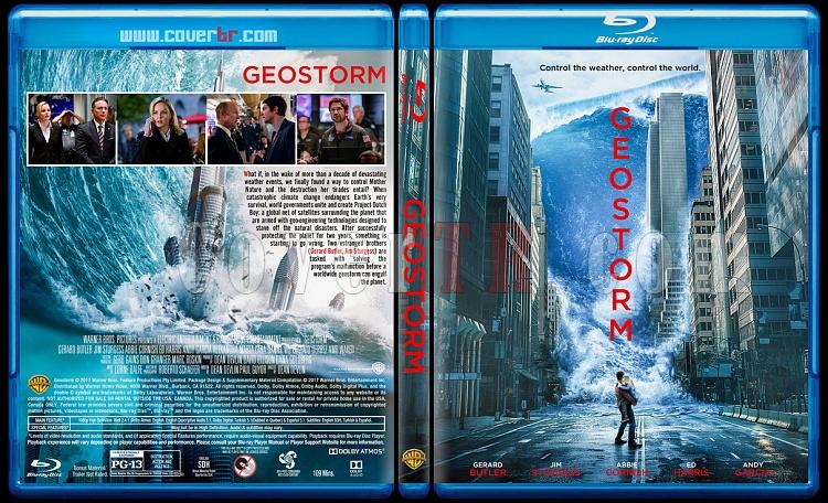 Geostorm (Uzaydan Gelen Frtna) - Custom Bluray Cover - English [2017]-1jpg