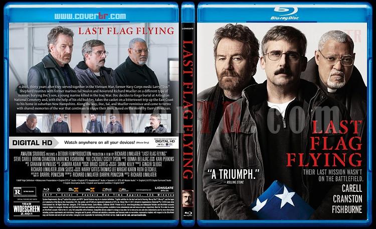 Last Flag Flying (Dalgalanan Son Bayrak) - Custom Bluray Cover - English [2017]-2jpg