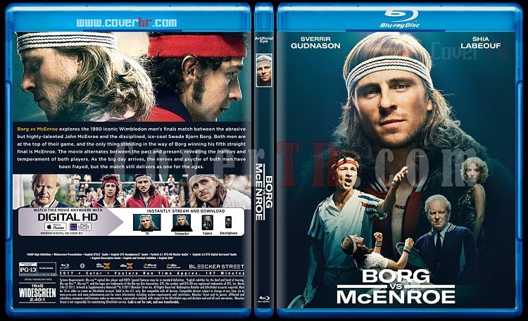 Borg McEnroe (Borg vs. McEnroe) - Custom Bluray Cover - English [2017]-3jpg