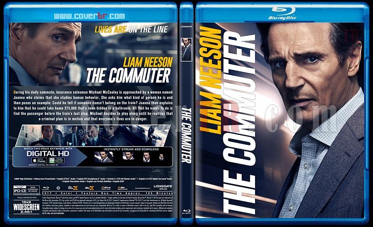 The Commuter (Yolcu) - Custom Bluray Cover - English [2018]-4jpg