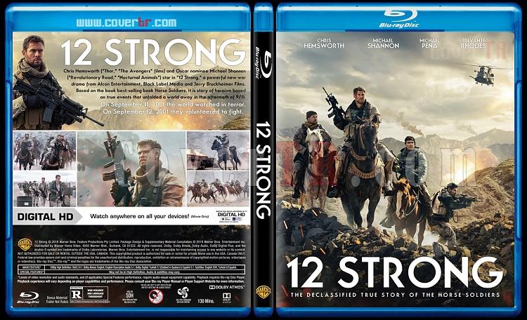 12 Strong (12 Sava) - Custom Bluray Cover - English [2018]-1jpg