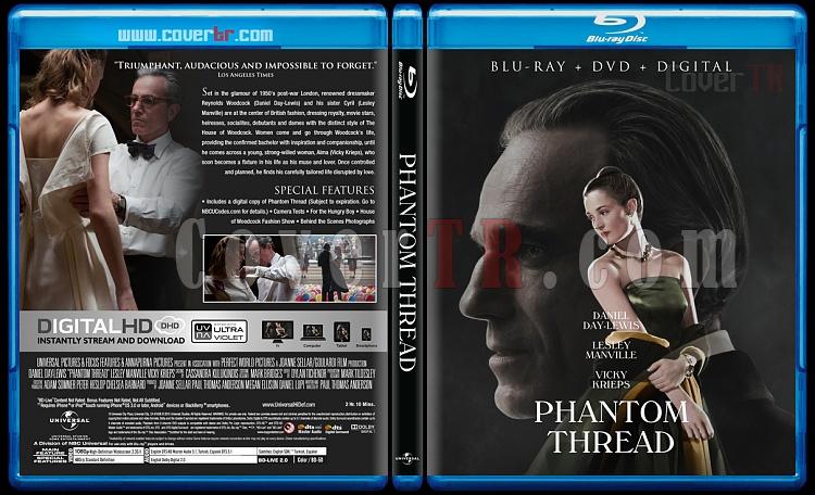 Phantom Thread - Custom Bluray Cover - English [2017]-1jpg